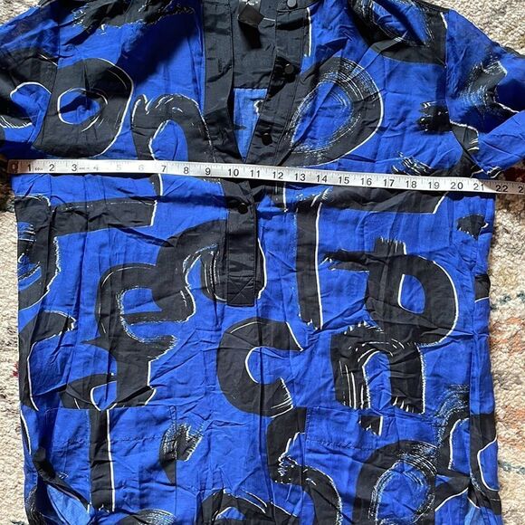 Proenza Schouler Vintage Semi-Sheer Cotton/Silk Blend Tunic (XS/Small) - Picture 6 of 14